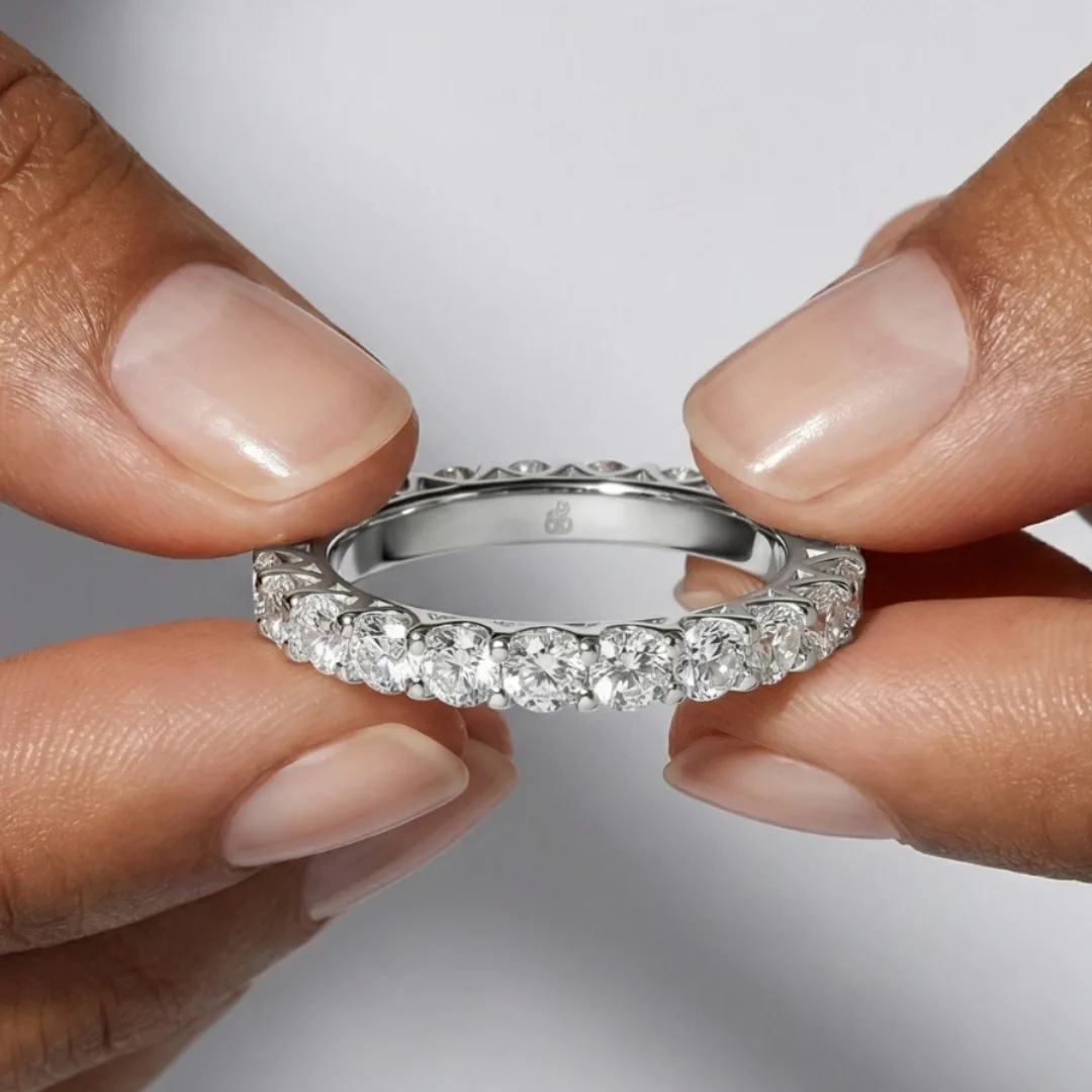 RAUSCHMAYER eternity ring set with brilliant-cut diamonds